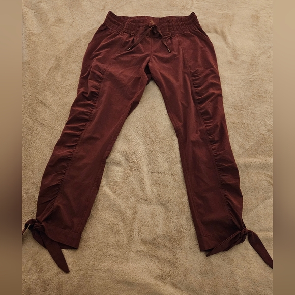 Prana Pants - Prana Maroon Hiking Pants